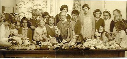 Levin Junior Red Cross, bring-and-buy, 1969,red cross