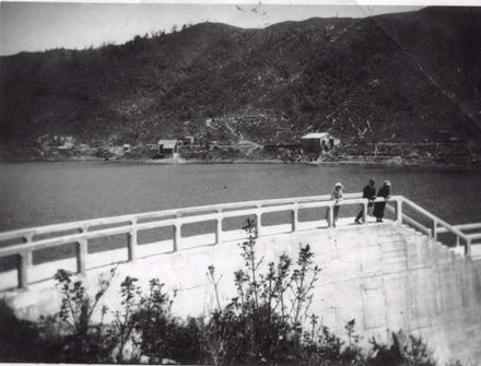Arapeti Dam, looking southwest, 1925