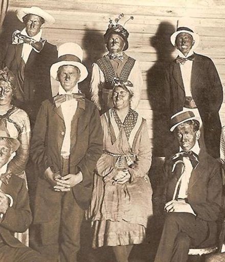 Nigger Minstrel Show at Arno Hall about 1937