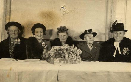 Mrs Parton, Mrs Burdekin, Miss Bowen, Mrs Richard Prouse, Mrs Lett