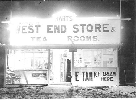 Hart's West End Store and Tea Rooms, Foxton Beach