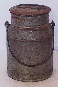 Half gallon cream can