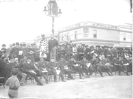 Commemoration of death of Edward VII, 1910