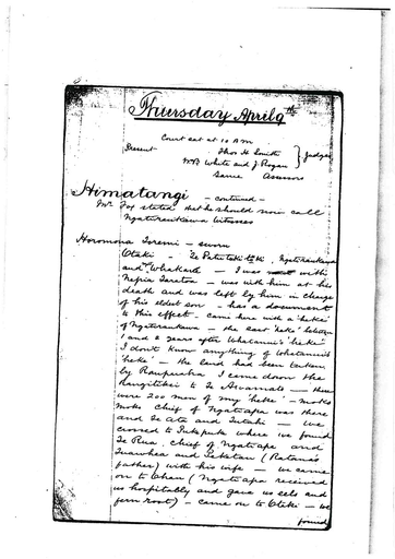 9th April 1868 - part 1