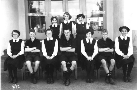Foxton School, Secondary Class 4 (?), 1952