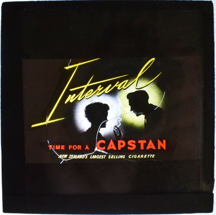 Cinema Advertising Slide- Capstan Cigarette