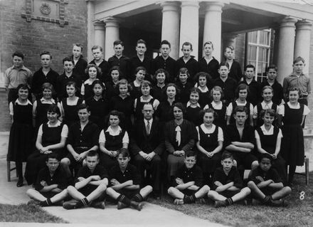 Foxton District High School Pupils 1930s