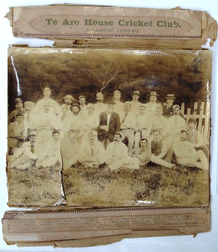 Te Aro House Cricket Club (Wellington), season 1892-93