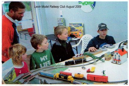 Levin model railway club august 2009