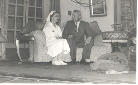 Foxton Little Theatre play, 1950's