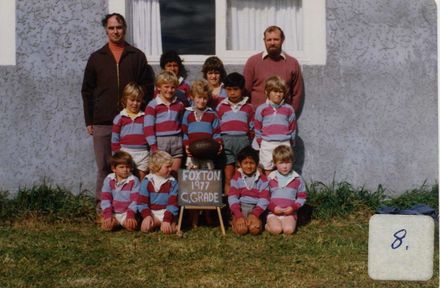 Foxton C Grade Schoolboy Rugby Team 1977