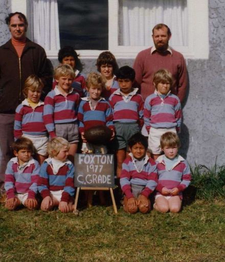Foxton C Grade Schoolboy Rugby Team 1977