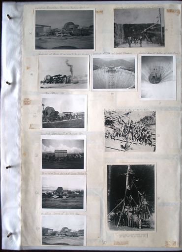 Page 8 - Mangahao Power Project - 11 b/w photos