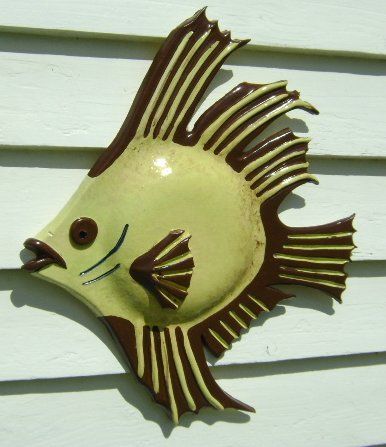Yellow spikey fish