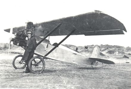 Jack Butler in front of plane - Resource cover image