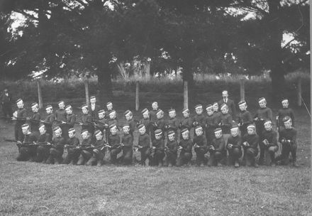 School Cadet Force Posing With Rifles c.1900