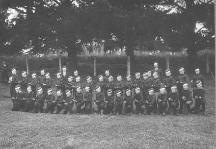 School Cadet Force Posing With Rifles c.1900