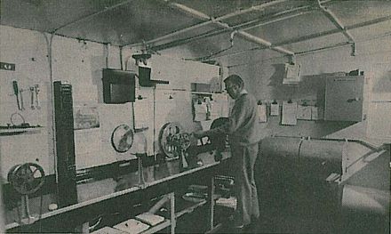The Regent Theatre, Levin - projection room