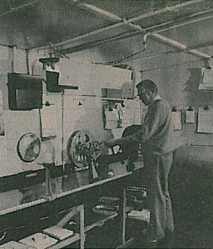 The Regent Theatre, Levin - projection room