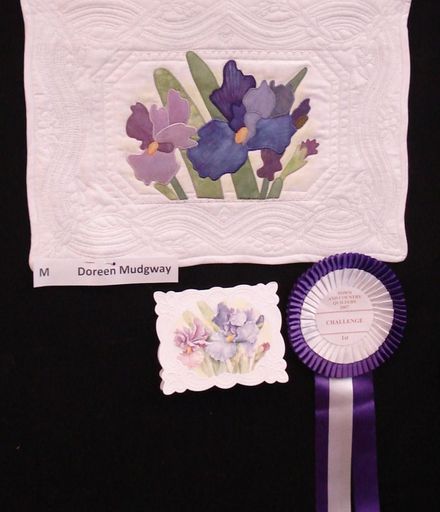 Irises by Doreen Mudgeway