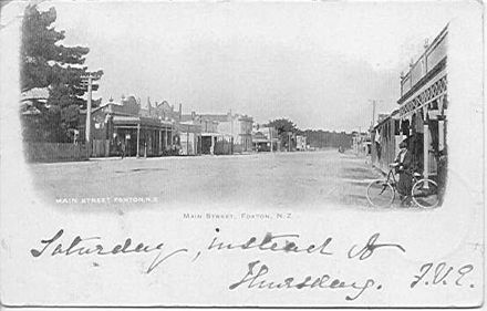Main Street, Foxton