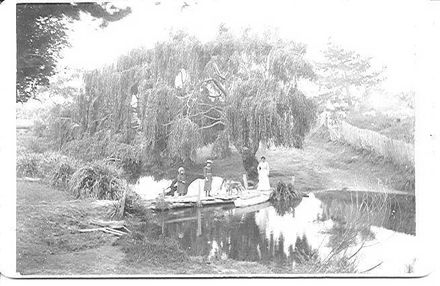 Footbridge on Hokio Stream