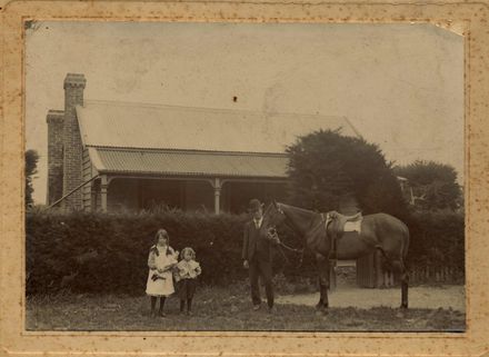 Group Outside Cottage