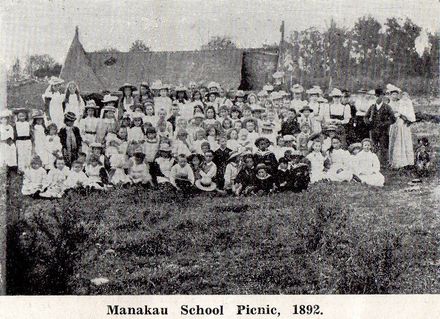 Manakau School Picnic 1892