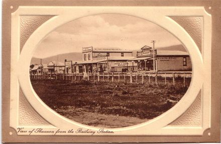 View of Shannon from the Railway Station, c.1900