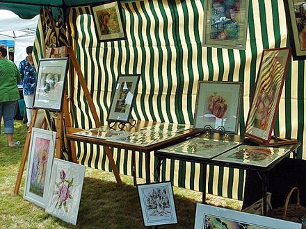 Horowhenua Art Society display