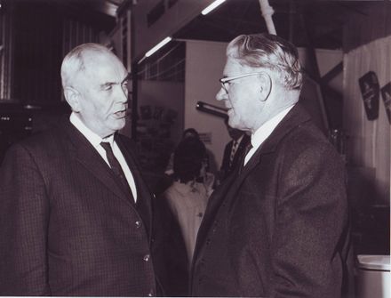 2 men near Wiring Installation, Electricity Exhibition 1972 - Resource cover image