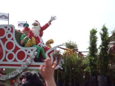 Santa waving in Levin Christmas Parade 2011 - Resource cover image