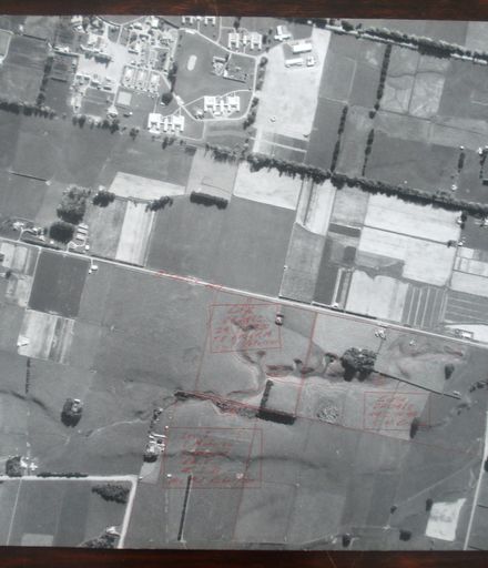 Aerial photograph (proposed tip site ? 1974)