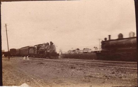 Shannon Railway Station, looking south, between 1920 & 1950