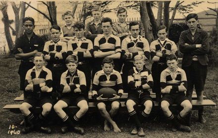 Foxton School Rugby 1940