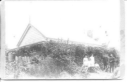 Family of Hector Hugh McDonald at their home