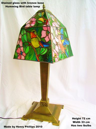 Humming Bird Table Lamp