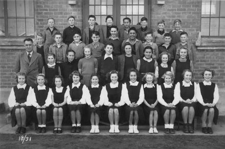 Foxton School Class 18 (?), 1951