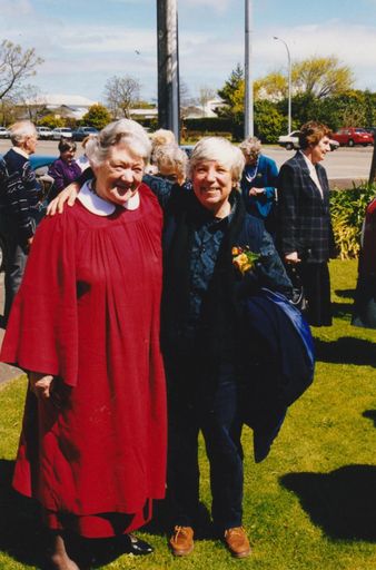 Jenny McLeod and Maureen Spencer, centenary celebrations - Resource cover image