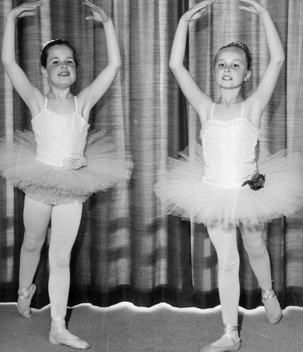 Young Dancers, Marie Gray & Penelope Collyns, 1969