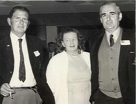 Mr & Mrs Gempton and Mr Hughes, 1973