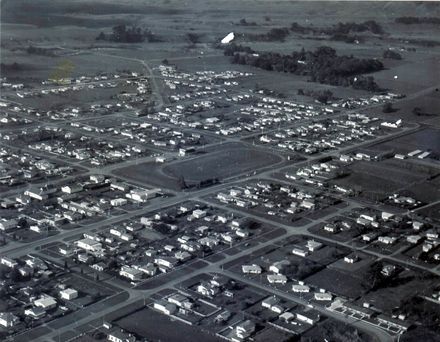 Aerial view of Shannon looking northeast