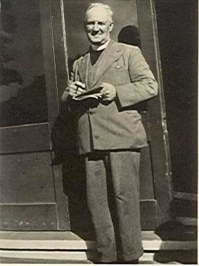 Rev. A.J. "Jimmy" Farnell, Anglican Vicar, Shannon, 1924-29