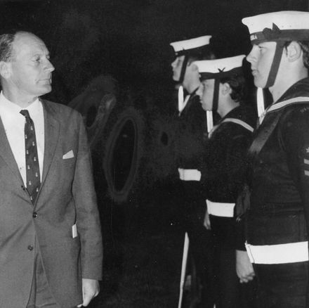 Mr Ramsay & T.S. Tutira guard of honour, 1969