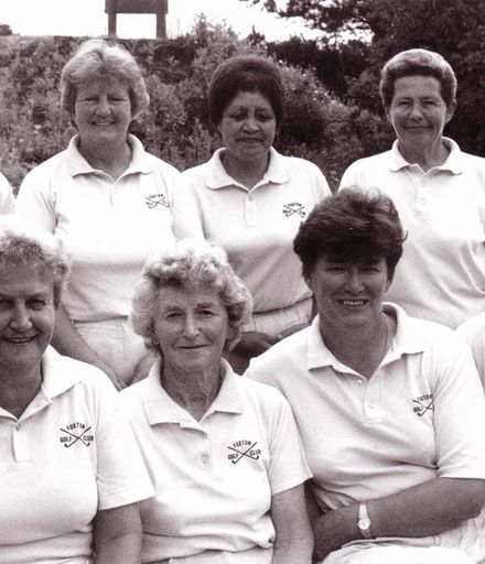 Foxton Golf Club - Women's Silver Pennants Team, 1996?