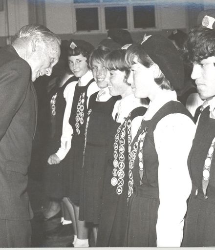 Mayor Fuller & Every Girl's Rally members, 1968