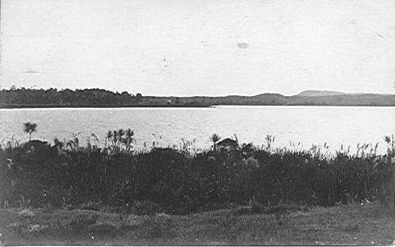Lake Horowhenua from eastern side