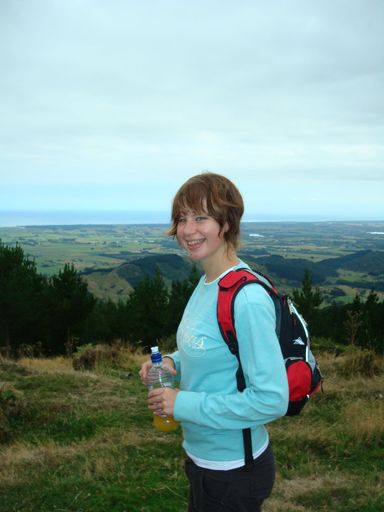 Meg on Panatawaewae Ridge.
