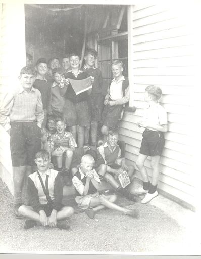 Group of boys at Kimberley