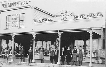 W.H. Gunning and Co. Ltd., General Merchants, Shannon
